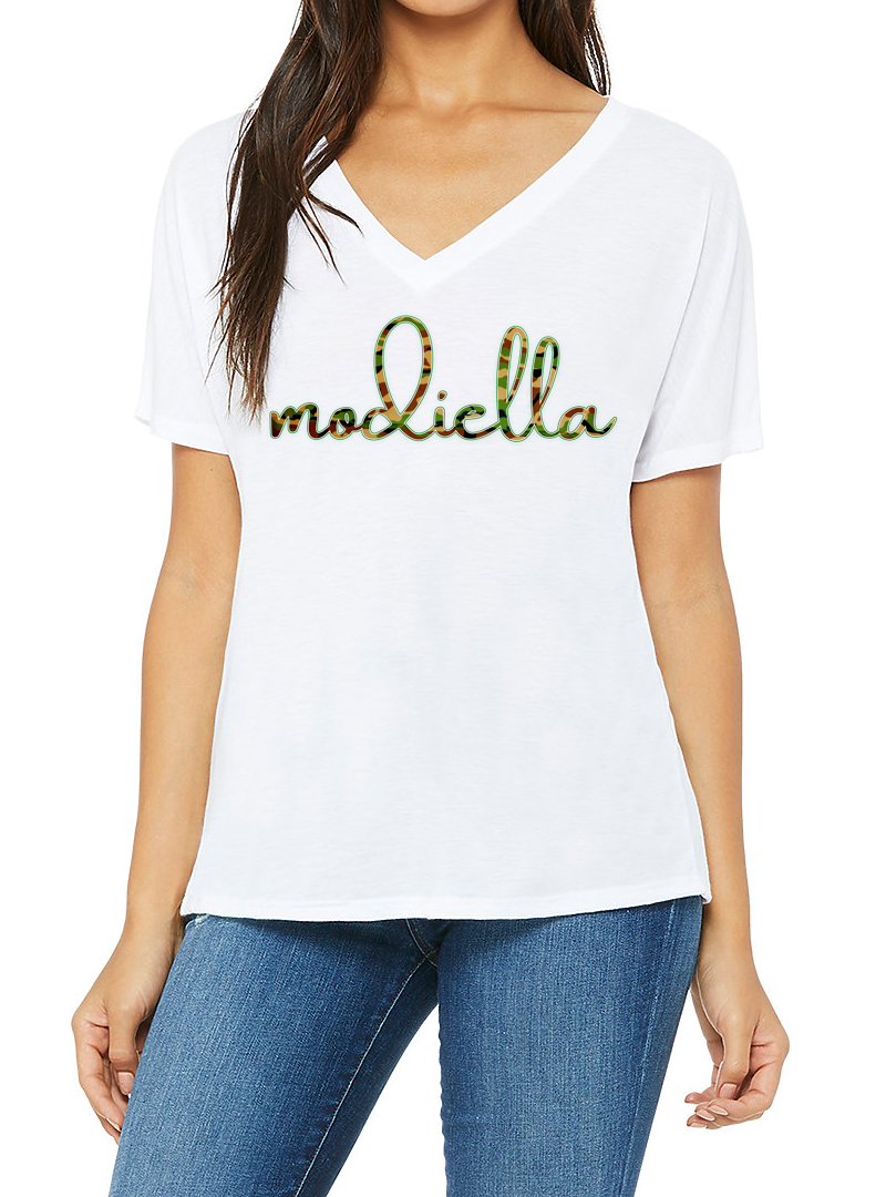 Modiella Camo Short Sleeve T-Shirt (Women's)