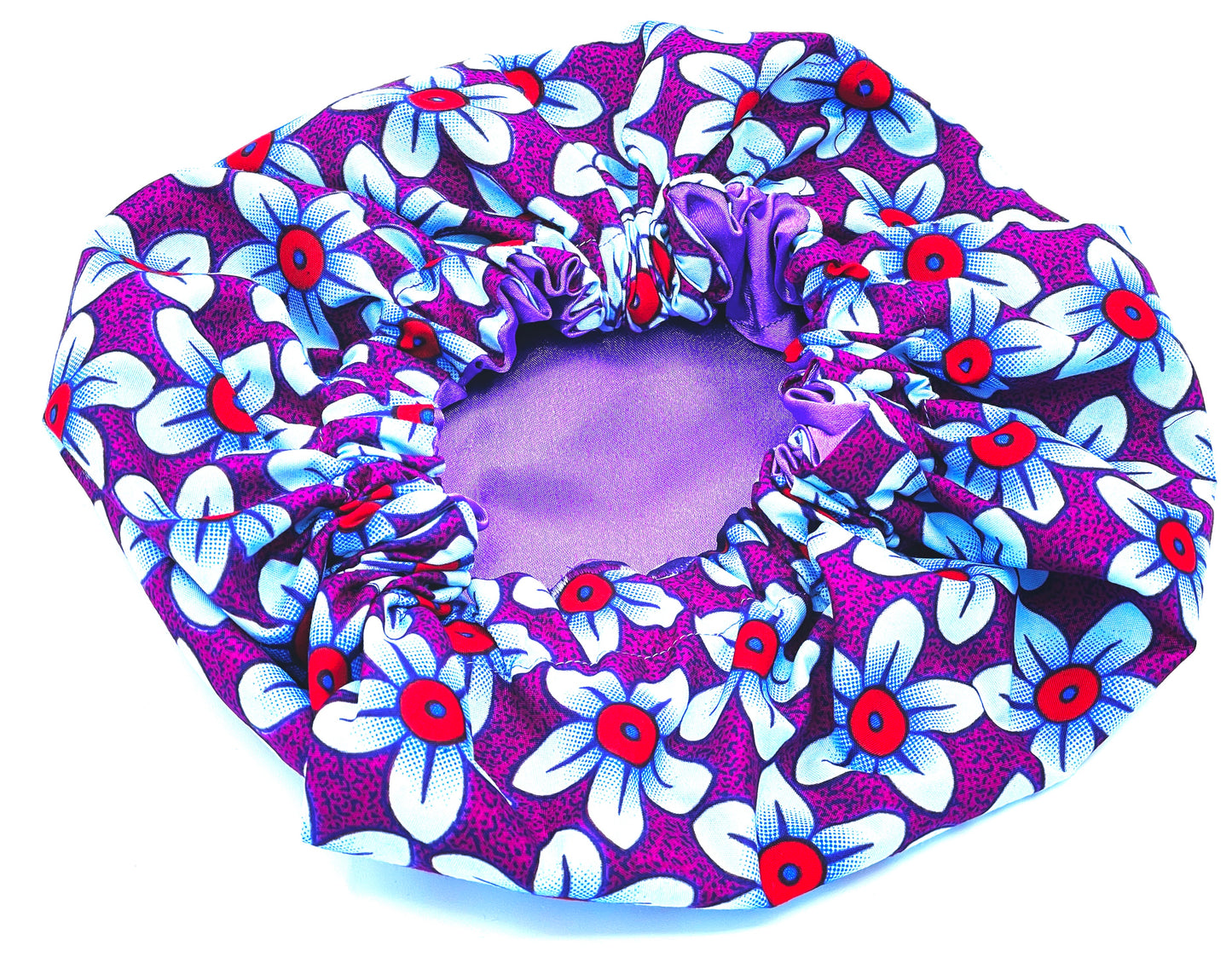 Fleur Women Ankara Hair Bonnet